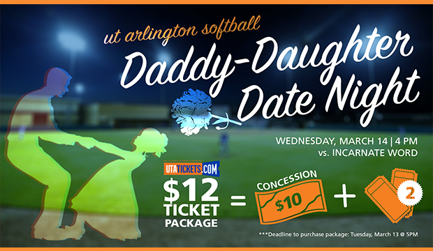softball daddy-daughter date night