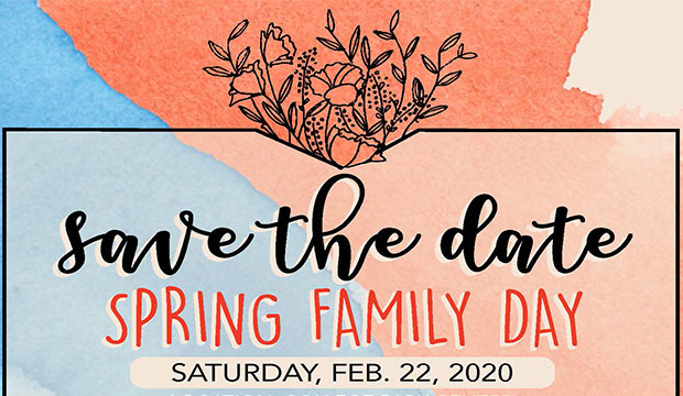 Save the Date for UTA's Spring Family Day: February 22