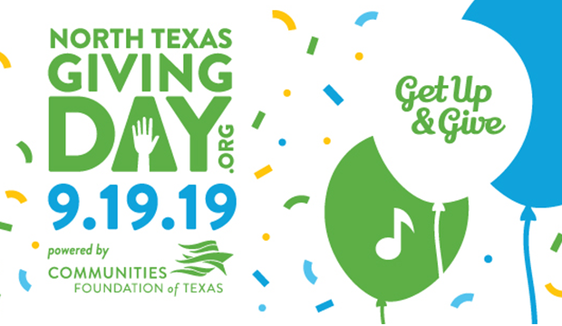 North Texas Day of Giving is Sept. 19, 2019