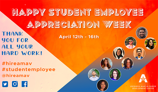 Happy Student Employee Appreciaton Week