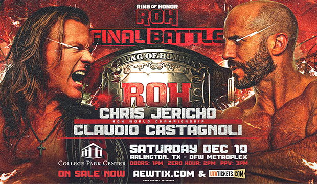 Ring of Honor Final Battle, Saturday, Dec. 10, College Park Center.