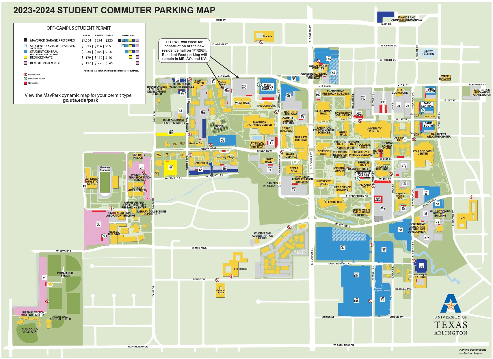 Find the parking map that corresponds to your parking permit. – Parking ...