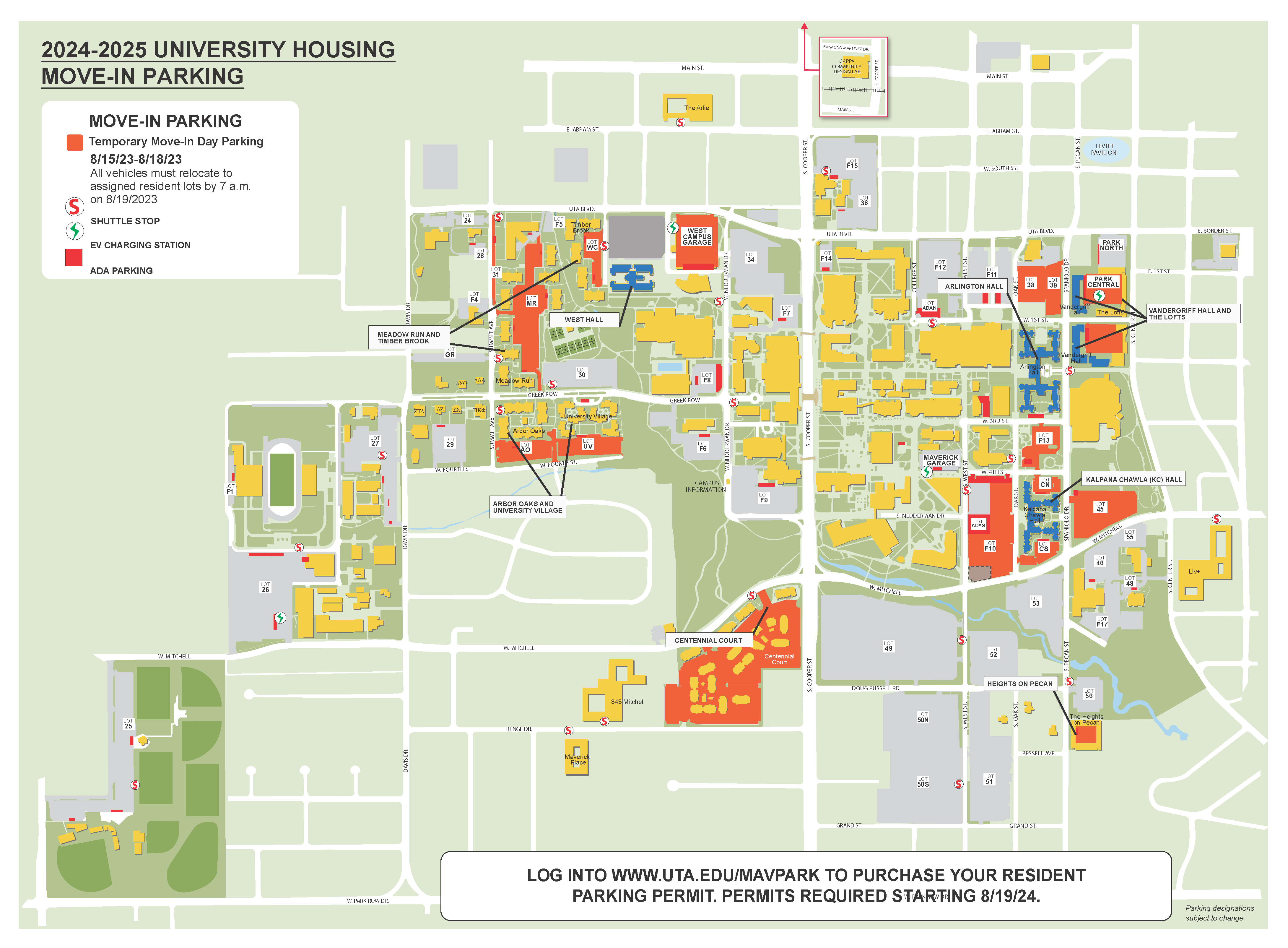 Find the parking map that corresponds to your parking permit. – Parking ...