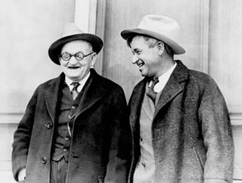 W.T. Waggoner and Will Rogers