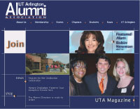 Alumni Association homepage