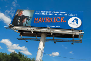 Be A Maverick billboard